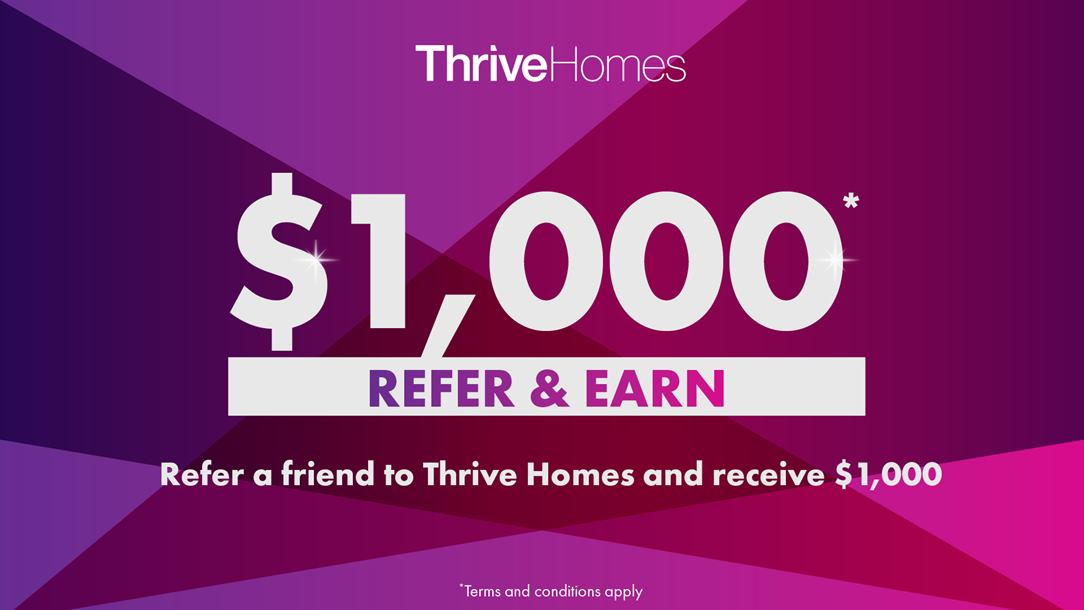 Thrive Homes Referral scheme