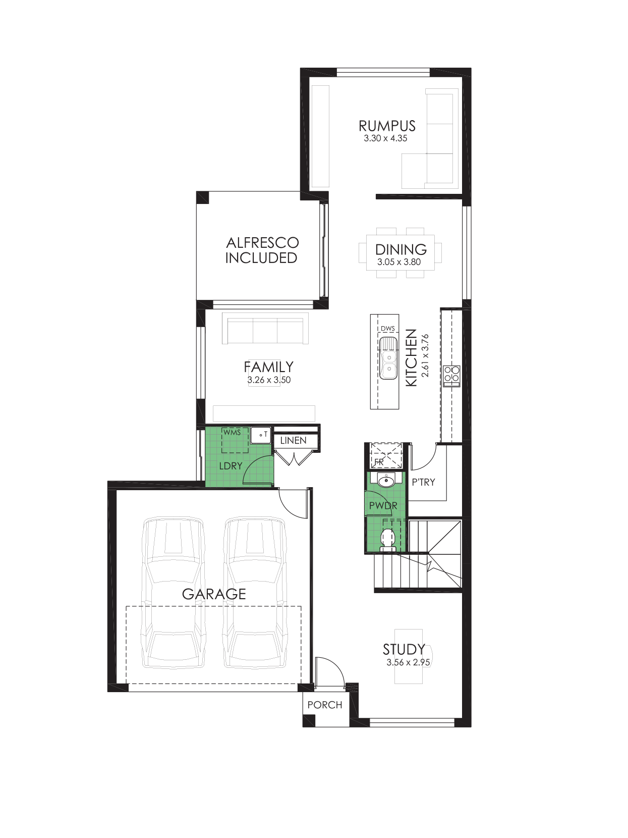 Alysium 24 ground floor option