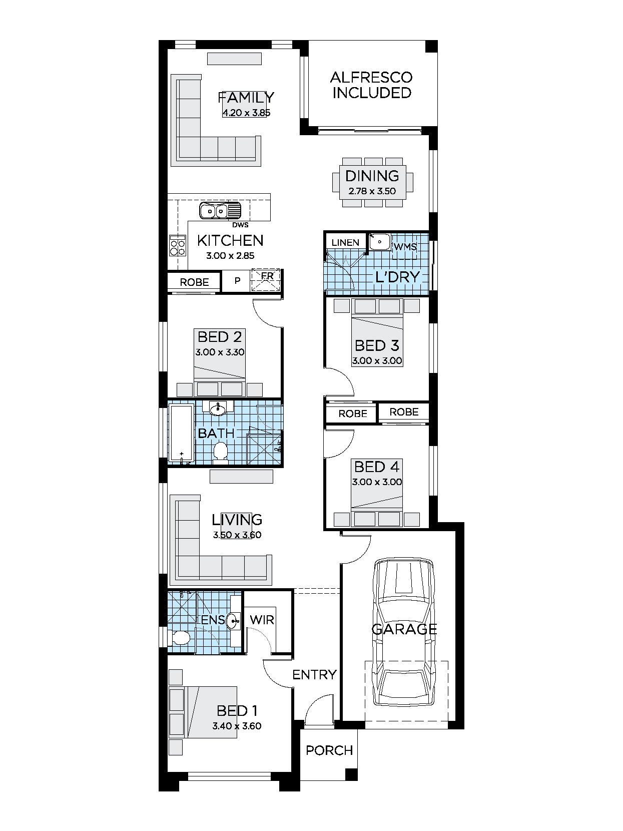 Thrive Homes Haven 19 Design Floorplan