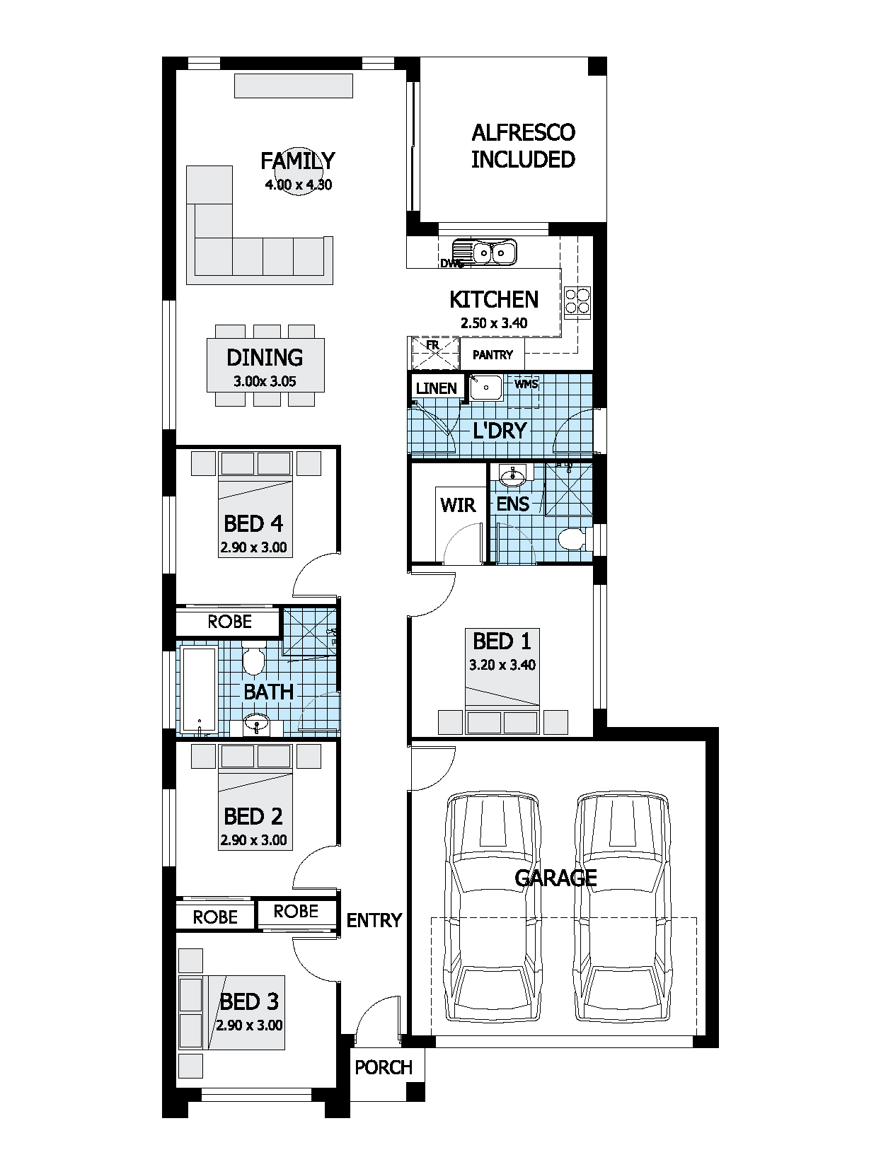 Floor Plan 30 Sqm House Design