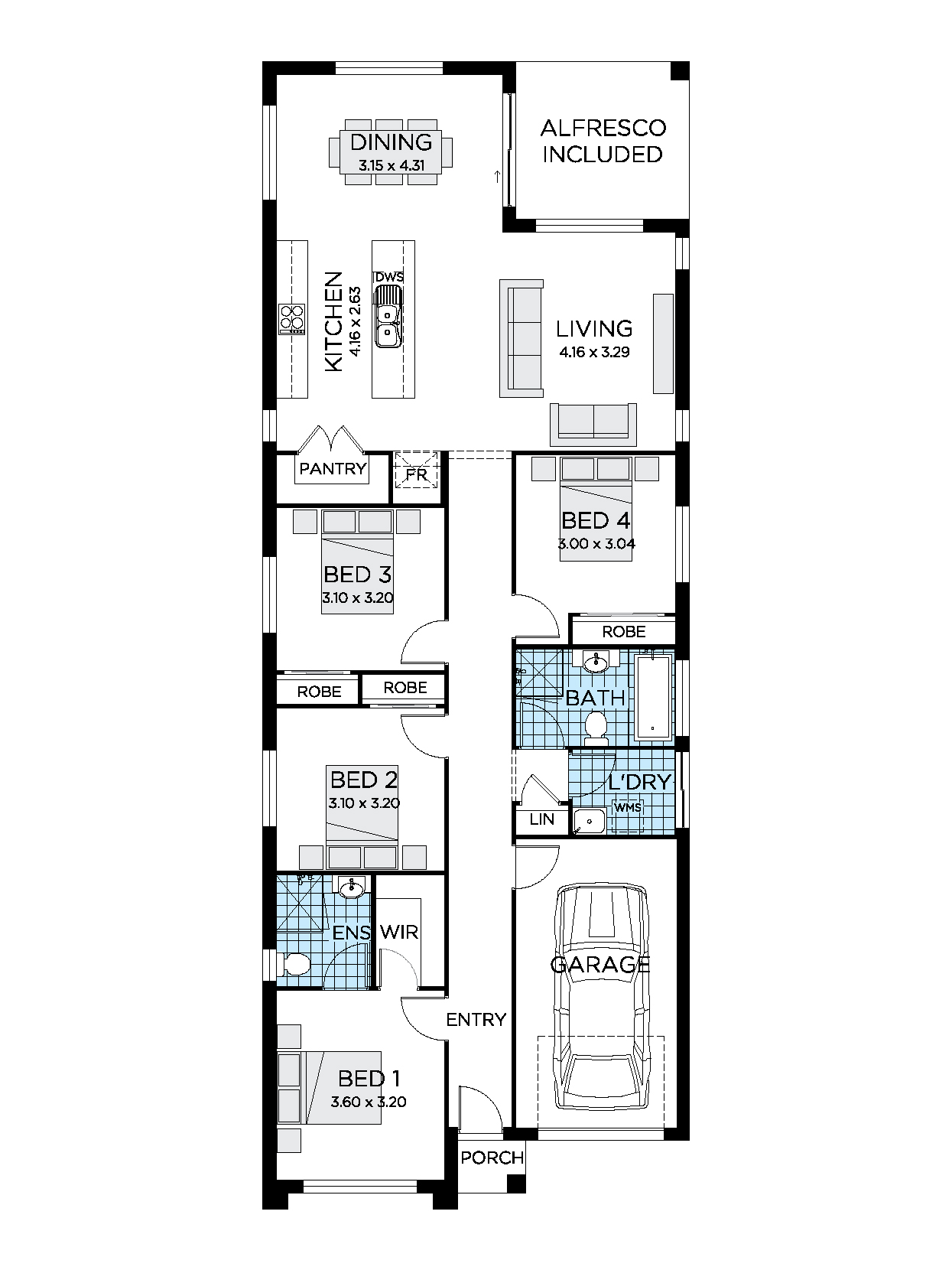 Thrive Homes Verve 18 Floorplan